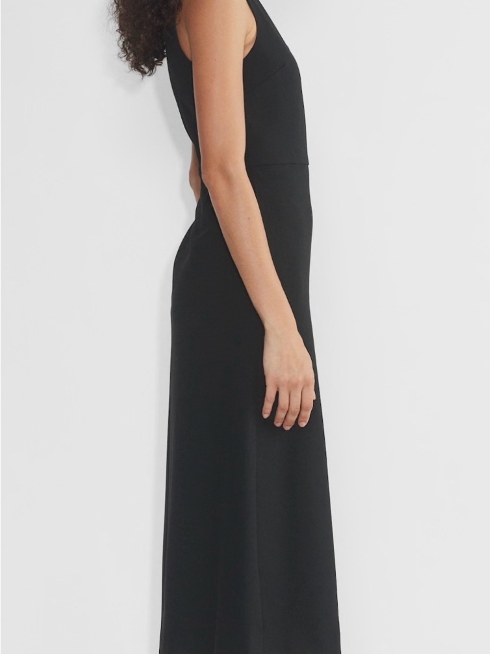 Aritzia BABATON Audition Black Midi Dress Size 8 - Picture 8 of 11